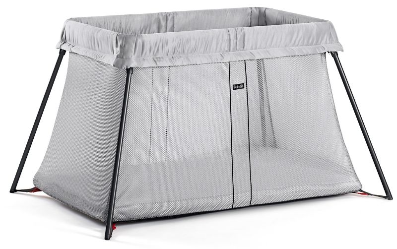 Photo 1 of BABYBJORN Travel Crib Light - Silver, ?44 x 25 x 32 inches

