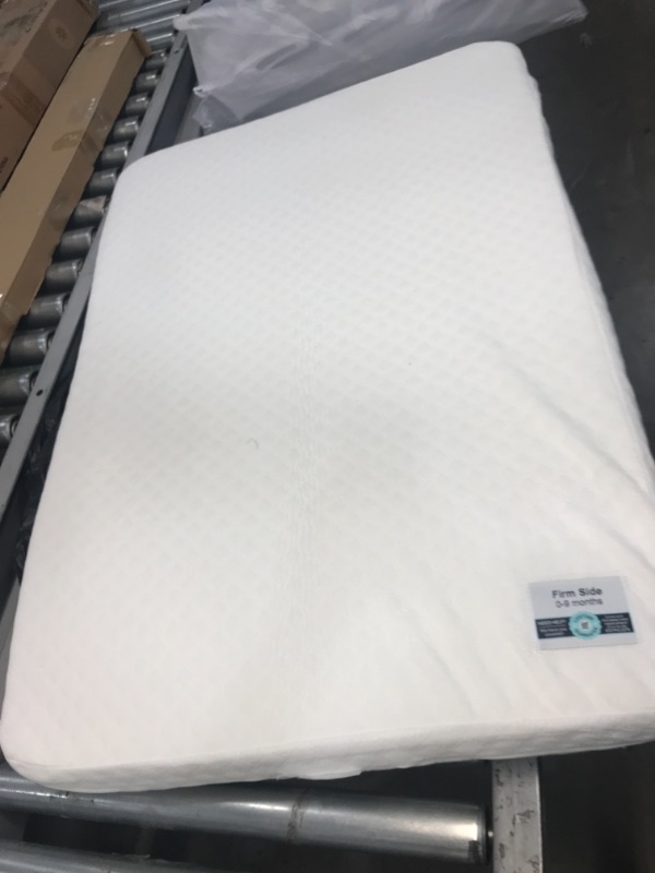 Photo 2 of *ITEM WAS PREVIOUSLY OPENED*
hiccapop [Replacement Cover ONLY] for The hiccapop Pack and Play Mattress (38" x 26" x3.25") - Ultra-Soft Jacquard Fabric - Waterproof, Stain Resistant, Machine Washable
