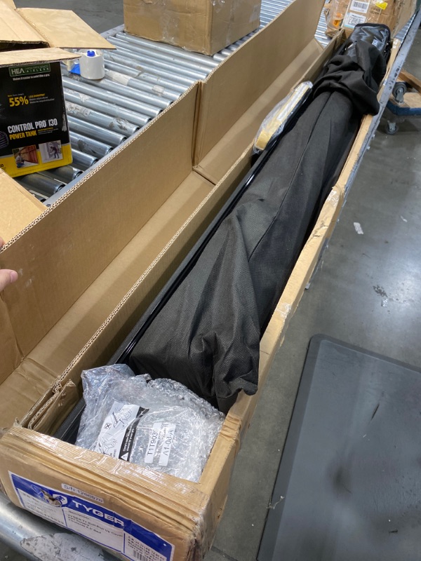 Photo 1 of Tyger Auto T1 Roll Up Truck Tonneau Cover TG-BC1T9039 Works with 2007-2013 Toyota Tundra Fleetside 6.5' Bed for Models with or Without The Deckrail System