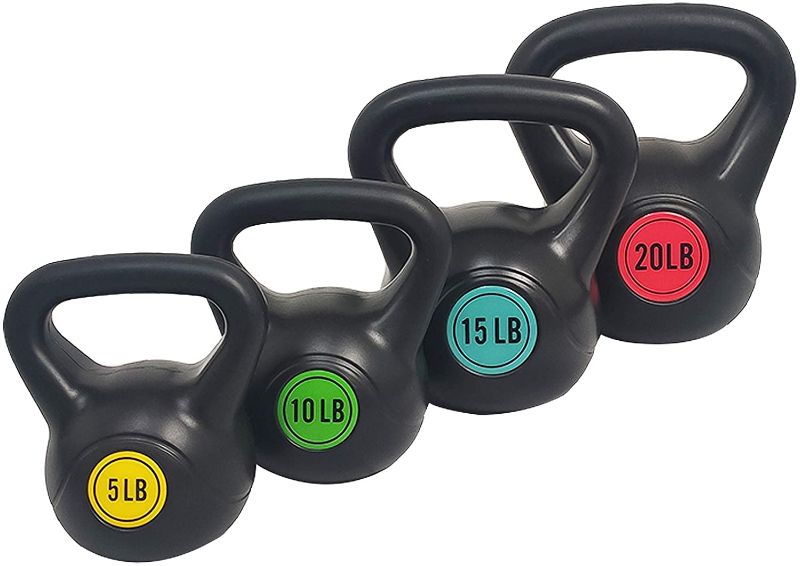 Photo 1 of BalanceFrom Wide Grip Kettlebell Exercise Fitness Weight Set
