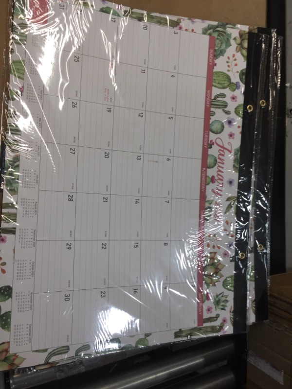 Photo 1 of 2021 Calendar - Wall Calendar from July 2021 - December 2022 with Julian Dates, 11.5" x 15", Two-Wire Binding, Ruled Blocks Perfect for Planning...
(14 PACK)