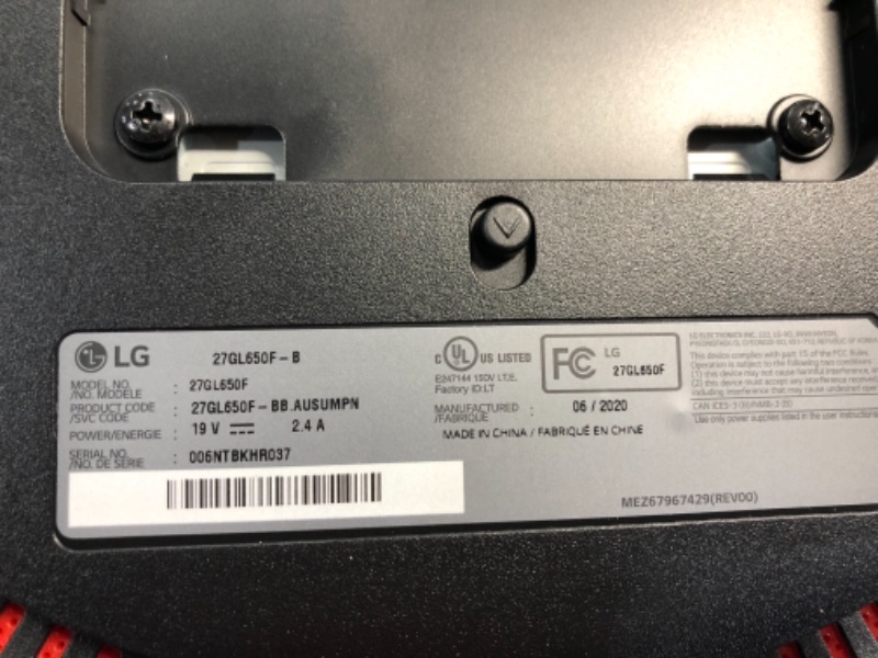 Photo 4 of LG 27 IPS HDMI 2, DISPLAY PORT