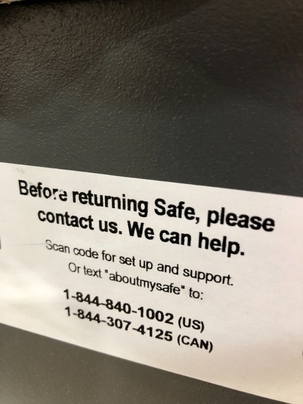 Photo 4 of Sentrysafe Sfw205gqc Fireproof Safe and Waterproof Safe with Digital Keypad 2.05...**NO MANUAL, NO KEY, NO COMBINATION AVAILABLE**