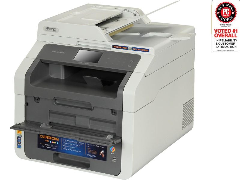 Photo 1 of Brother MFC-9130CW Digital Color All-In-One Laser Printer with Wireless Networking...***PARTS ONLY*** bad fuser

