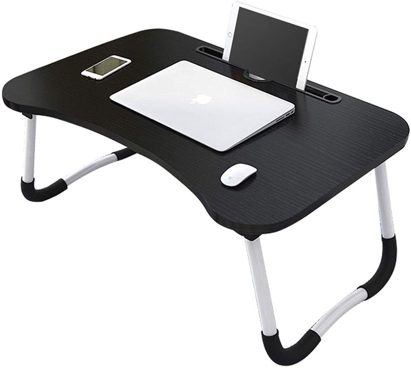 Photo 1 of Laptop Lap Desk for Laptop,Foldable Lap Table for Writing and Reading 