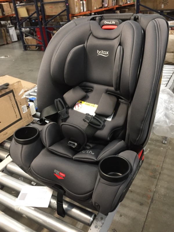 Photo 2 of Britax One4Life ClickTight All-in-One Car Seat – Infant, Convertible, Booster – 5 to 120 Pounds, Cool Flow Moisture Wicking Fabric