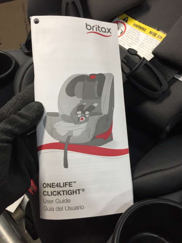 Photo 4 of Britax One4Life ClickTight All-in-One Car Seat – Infant, Convertible, Booster – 5 to 120 Pounds, Cool Flow Moisture Wicking Fabric