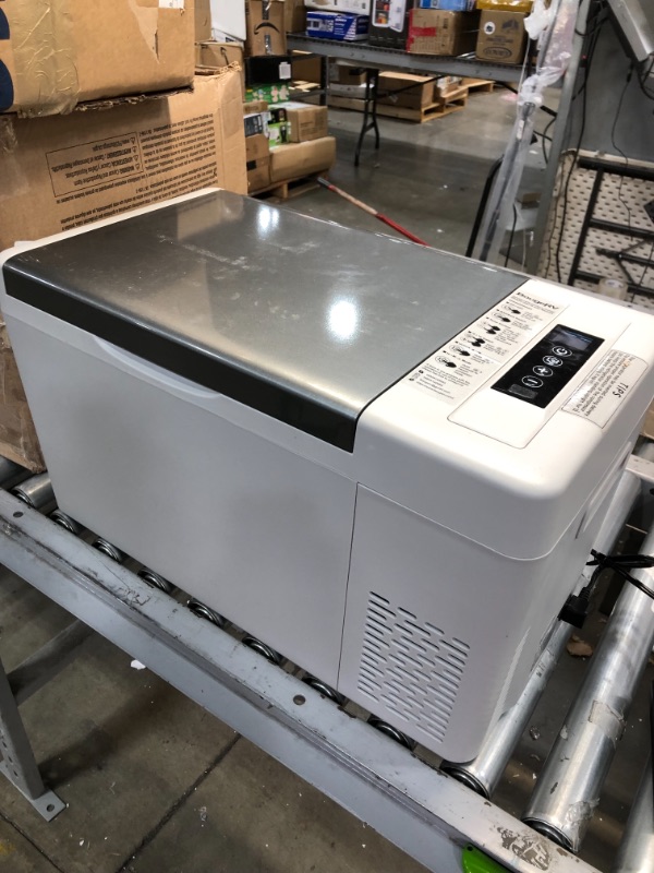 Photo 2 of *USED*
*item turns on, but screen is black*
BougeRV 23 Quart 12V Portable Refrigerator Car Freezer Fridge with Compressor,12/24V DC 110~240 Volt AC,-7?~50? for Truck Van RV Jeep Camper SUV Boat,Travel Camping Road Trips Tailgating
