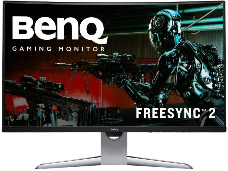 Photo 1 of BenQ EX3203R 32 inch 144Hz Curved Gaming Monitor | WQHD (2560 x 1440) | FreeSync 2 | DisplayHDR 400 (31.5" Display)
