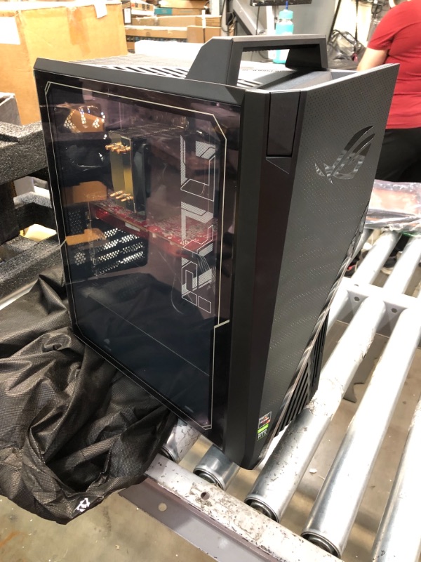 Photo 3 of *MISSING ORIGINAL GRAPHICS CARD* 
ROG Strix GA15DH Gaming Desktop PC, AMD Ryzen 7 3800X,, 16GB DDR4 RAM, 512GB PCIe SSD + 1TB HDD, Wi-Fi 5, Windows 10 Home, GA15DH-AH772
