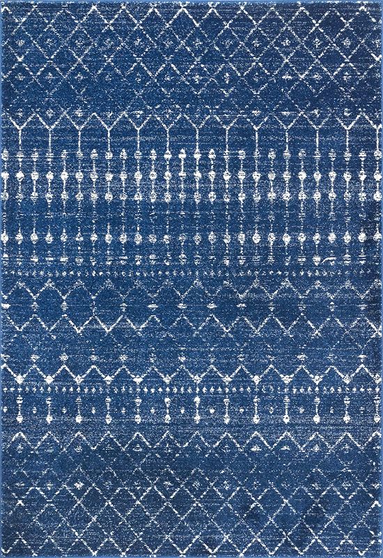 Photo 1 of *USED*
nuLOOM Moroccan Blythe Area Rug, 5' x 7' 5", Blue
