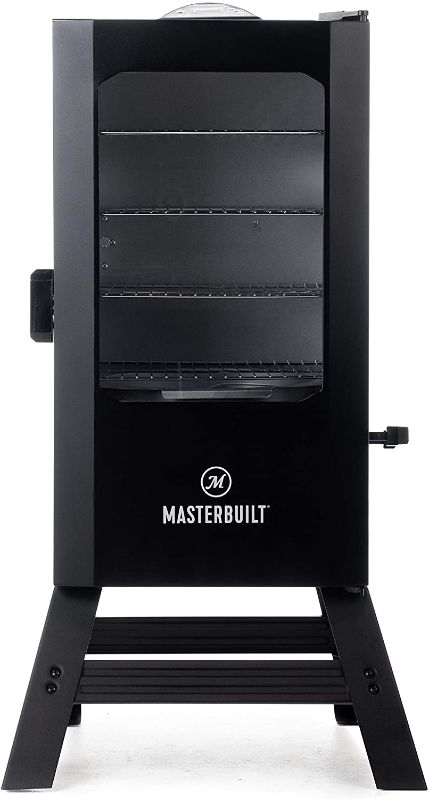 Photo 1 of *SEE last pictures for damage*
Masterbuilt MB20070421 30-inch Digital Electric Smoker, Black
