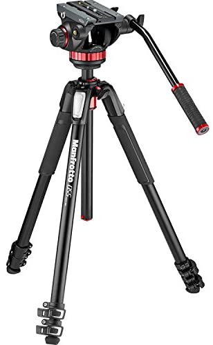 Photo 1 of Manfrotto MVK502055XPRO3 Photo Video Hybrid Kit with 502 Series Head, Black
