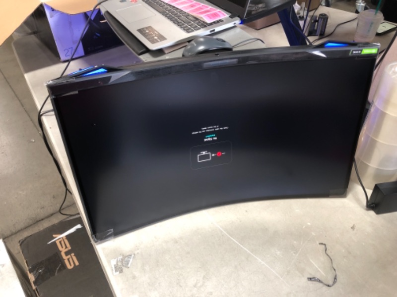 Photo 4 of SAMSUNG Odyssey G7 Series 27-Inch WQHD (2560x1440) Gaming Monitor, 240Hz, Curved, 1ms, HDMI, G-Sync, FreeSync Premium Pro (LC27G75TQSNXZA)`