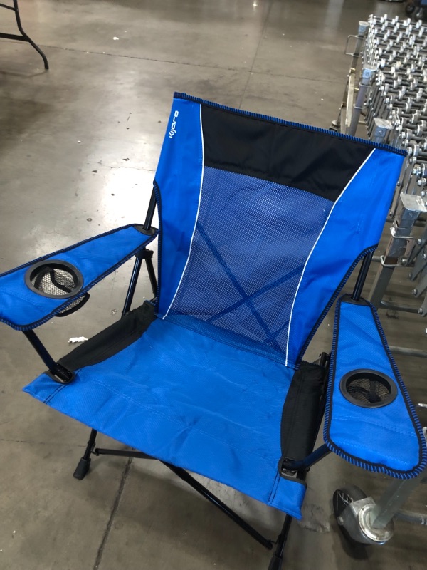 Photo 2 of Kijaro Dual Lock Camping Chair - Maldives Blue