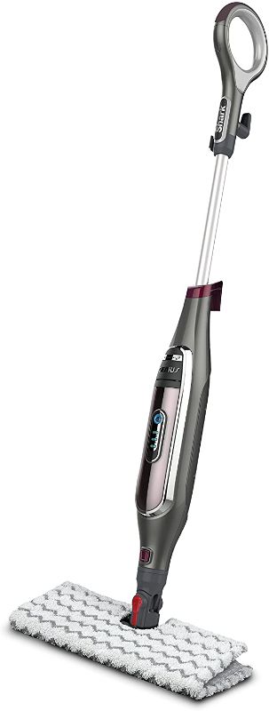 Photo 1 of Incomplete Shark S5003D Genius Hard Floor Cleaning System Pocket Steam Mop, Burgundy/Gray