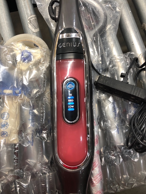 Photo 2 of Incomplete Shark S5003D Genius Hard Floor Cleaning System Pocket Steam Mop, Burgundy/Gray