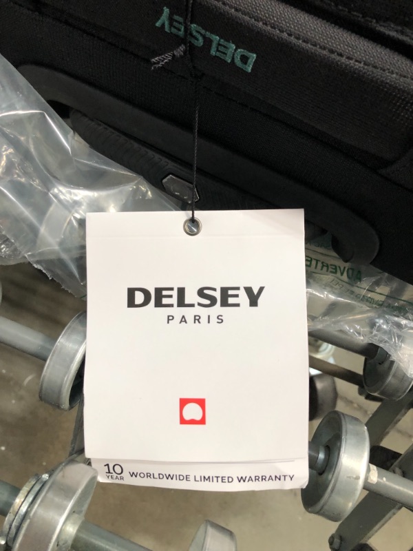 Photo 11 of DELSEY Paris Hyperglide Softside Expandable Luggage with Spinner Wheels, Black, Carry-on 21 Inch
NOT BOXED!