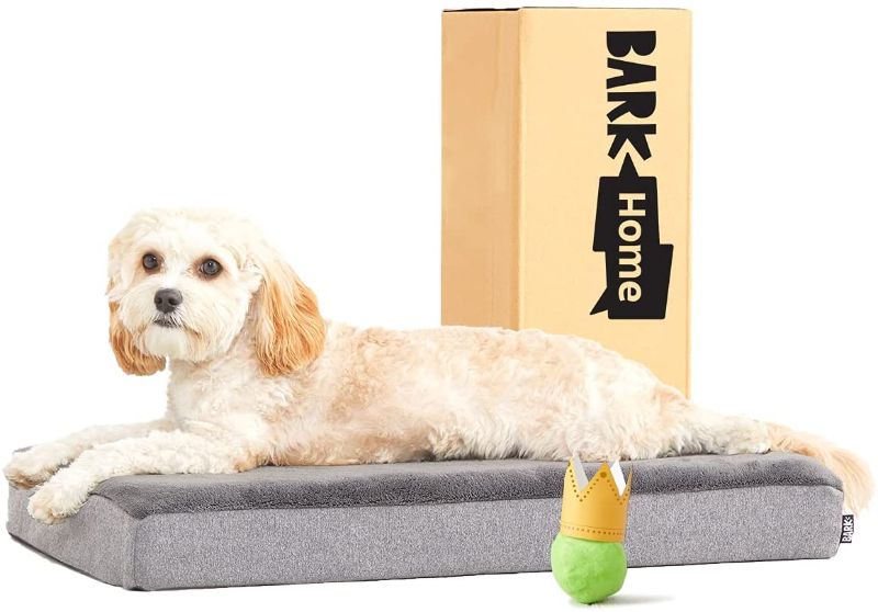 Photo 1 of Barkbox Memory Foam Platform Dog Bed, Plush Mattress for Orthopedic Joint Relief, Machine Washable Cuddler with Removable Cover and Water-Resistant Lining,...
NOT BOXED!
SIMILAR TO PHOTO, SAME SIZE.