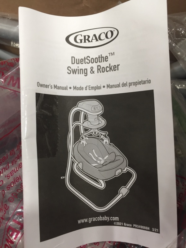 Photo 1 of Graco DuetSoothe Swing and Rocker ***PARTS ONLY***
