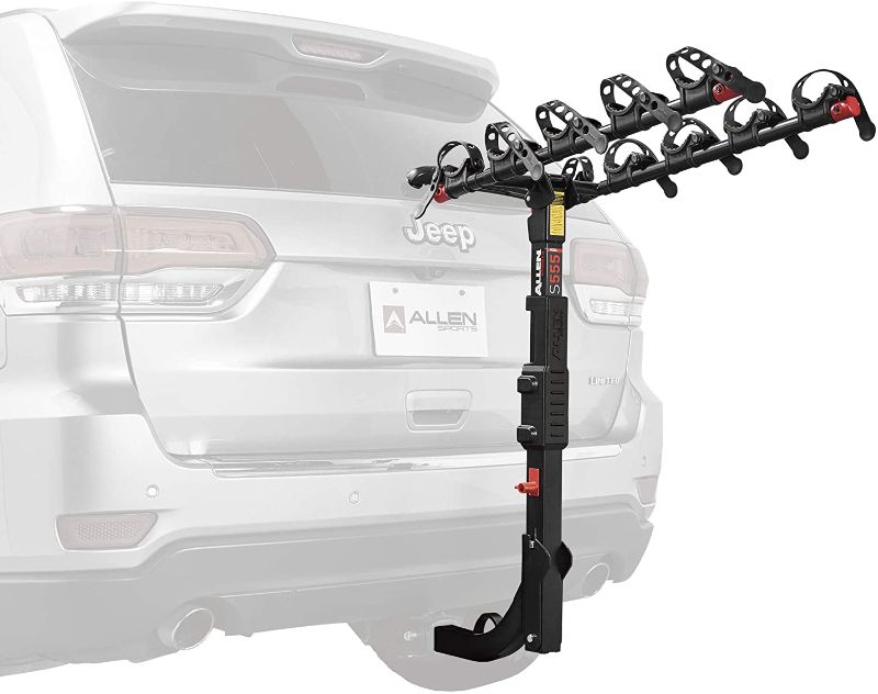 Photo 1 of Allen Sports 5-Bike Hitch Racks for 2 in. Hitch
