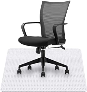 Photo 1 of HST Office Chair Mats for Carpeted Floors,Desk Chair Mat,for Low Pile Carpets,Protects Floors,36" x 48" for Computer Desk
