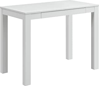 Photo 1 of Ameriwood Home Parsons Desk with Drawer, White