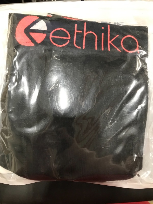 Photo 3 of Ethika Mens Staple Boxer Briefs | Black Seal - Medium