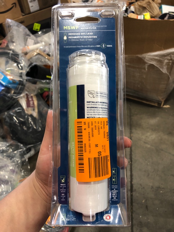 Photo 2 of Replacement Water Filter for Select GE Side-by-Side Refrigerators