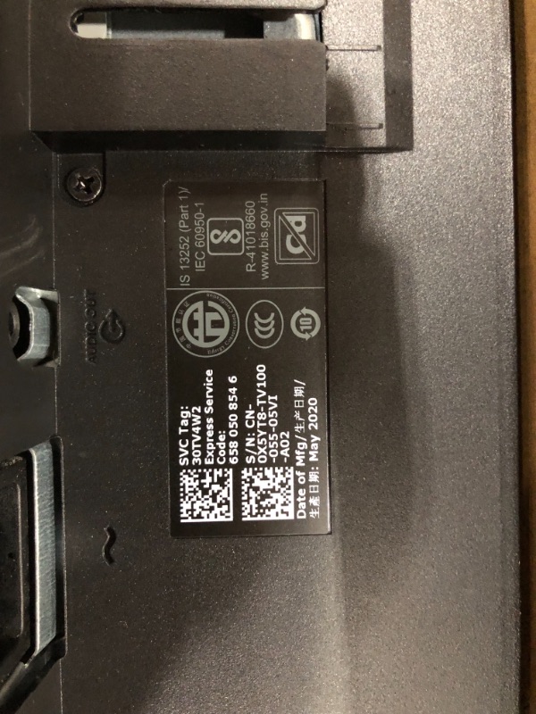 Photo 1 of Dell SE2-417HGX 23.6 Inch TN, Anti-Glare, LED-Backlit Gaming Monitor (Black), 1 MS Reponse Time, FHD (Full HD 1920 x 1080) at 60 Hz, Thin Bezel, 2xHDMI, VGA, Tilt and AMD Radeon FreeSync, 24