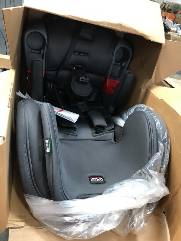 Photo 2 of Britax Grow with You ClickTight Harness-2-Booster Car Seat, Cobblestone SafeWash
