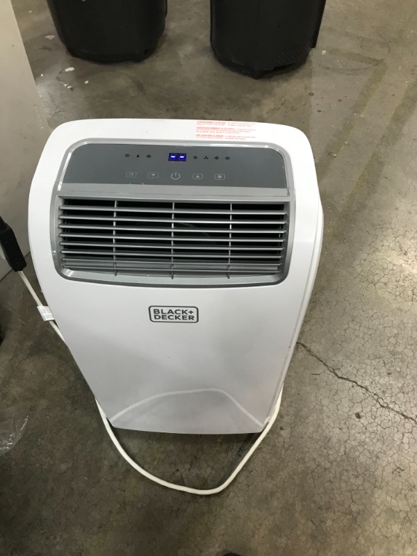 Photo 3 of BLACK+DECKER BPACT14WT Portable Air Conditioner with Remote Control, 7,700 BTU DOE (14,000 BTU ASHRAE), Cools Up to 350 Square Feet, White
