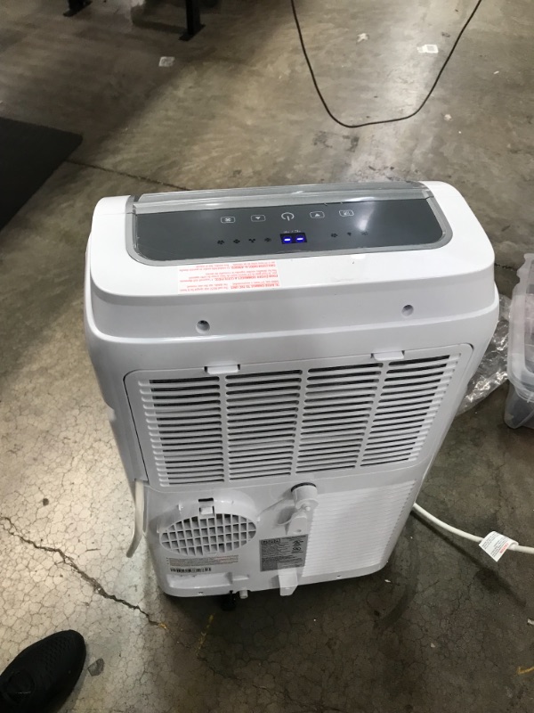 Photo 6 of BLACK+DECKER BPACT14WT Portable Air Conditioner with Remote Control, 7,700 BTU DOE (14,000 BTU ASHRAE), Cools Up to 350 Square Feet, White
