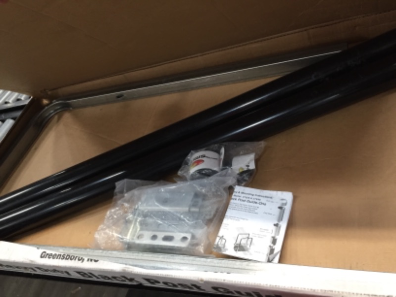Photo 1 of C.E. Smith - 60" PVC Post Guide-On w/Unlighted Posts - Black