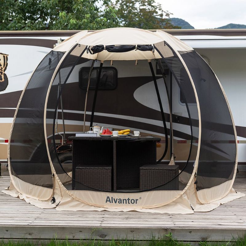 Photo 1 of Alvantor/Leedor Pop Up Screen House Room Outdoor Camping Tent Canopy Gazebos 2-15 Person For Patios Instant Tent Patented
