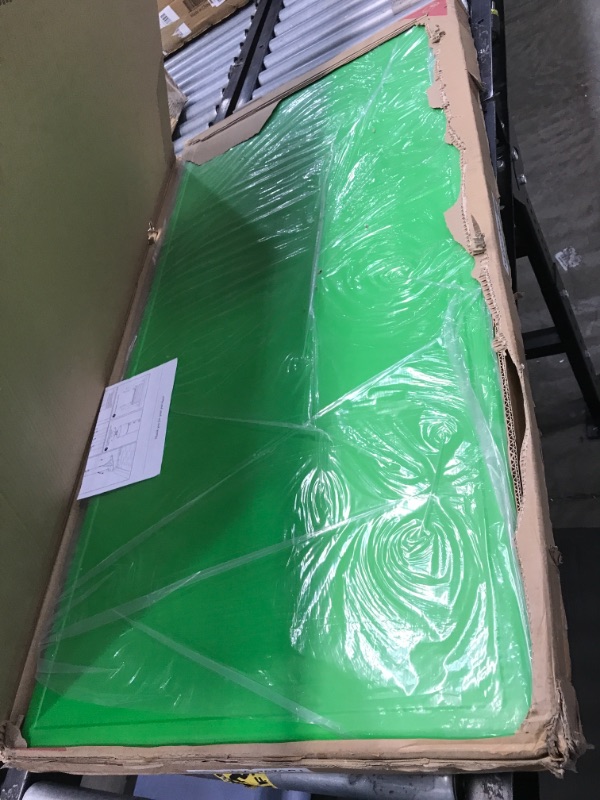 Photo 2 of **table only ***Flash Furniture 24''W x 48''L Rectangular Green Plastic Height Adjustable Activity Table
