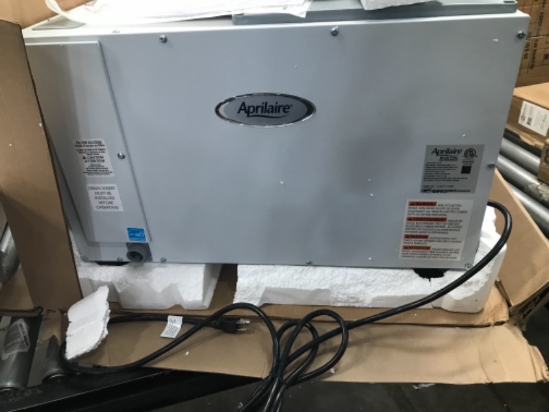 Photo 3 of Aprilaire E100 Pro 100 Pint Dehumidifier for Crawl Spaces, Basements, Whole Homes, Commercial up to 5,500 sq. ft.