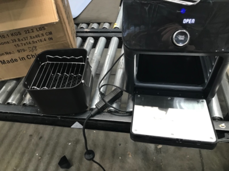 Photo 1 of COSORI Smart Air Fryer, 14-in-1 Large Air Fryer Oven XL 7QT with 7 Accessories for Pizza Toast Dehydrate Bake, 12 Presets, Preheat, Shake Reminder & Keep Warm, Works with Alexa, 1800W, 7QT, Black