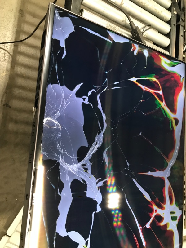 Photo 5 of PARTS ONLY 
CRACKED SCREEN/ DAMAGED SCREEN  NOT FUNCTIONAL 
Sony X950H 55-inch TV: 4K Ultra HD Smart LED TV with HDR and Alexa Compatibility - 2020 Model
