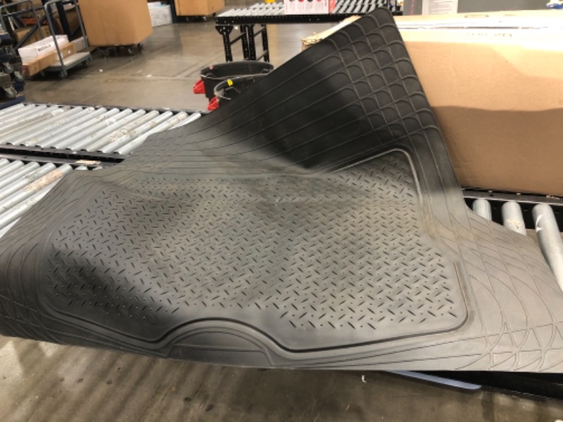 Photo 2 of FH Group F16400BLACK Black All Season Protection Cargo Mat/Trunk Liner (Trimmable) Size 55.5" x 42.5" Large

//dirty