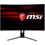 Photo 1 of MSI Full HD Non-Glare 1ms 1920 x 1080 144Hz Refresh Rate USB/DP/HDMI Smart Headset Hanger Free Sync 24”Gaming Curved Monitor (Optix MAG241C) - Black


//tested, powers on 