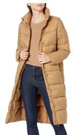 Photo 1 of Amazon Essentials Women's Midweight Water Resistant Long Sleeve Longer Length Relaxed Fit Cocoon Puffer Coat
xl