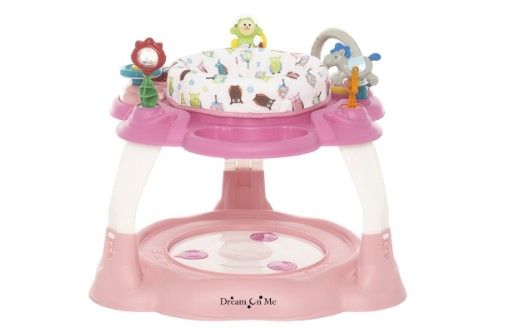 Photo 1 of Dream on Me Extravaganza 3 in 1 Activity Center Bouncer Play Table in Pink