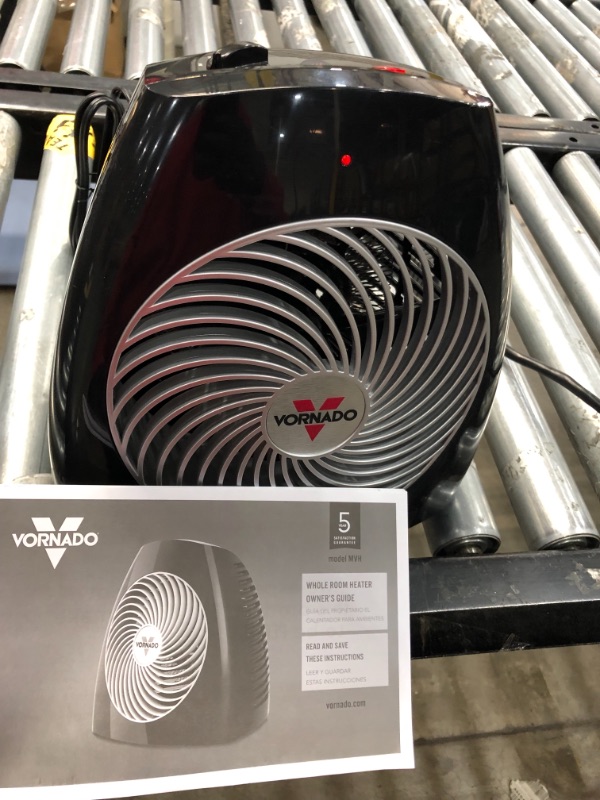 Photo 2 of Vornado 1,500 Watt Portable Electric Fan Compact Heater with Adjustable Thermostat,, iTEM: 9.2 x 10.4 x 10.6 inches