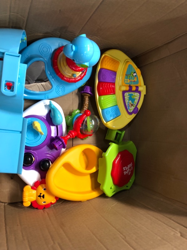 Photo 4 of NOT FUNCTIONAL, NEEDS HARDWARE
Bright Starts 3-in-1 Around We Go Activity Center & Table Ages 6 months Plus,, Item: 37 x 22 x 25 inches