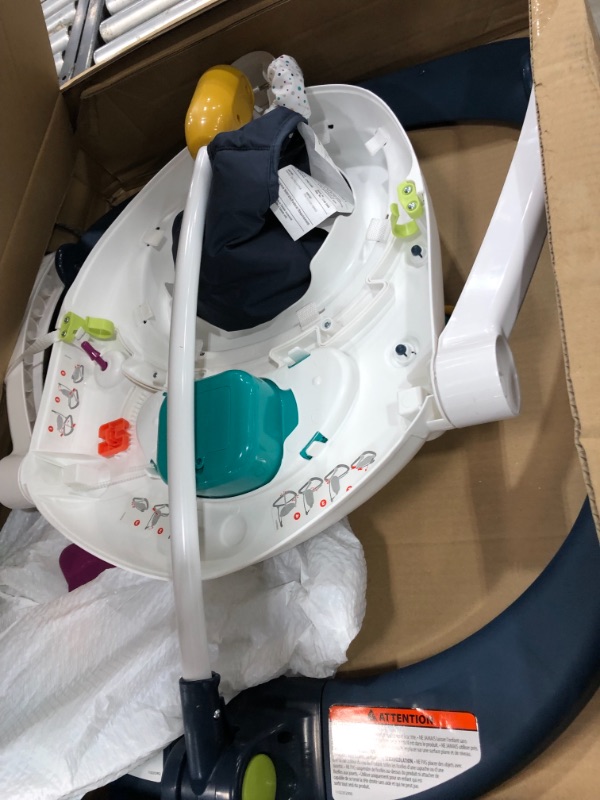 Photo 3 of Fisher-Price Astro Kitty SpaceSaver Jumperoo, Space-Themed Infant Activity Center with Adjustable Bouncing seat,, ?28.35 x 31.1 x 31.5 inches