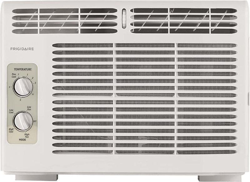 Photo 1 of FFRA-051-WA-1 16" Window Mounted Room Air Conditioner with 5000 BTU Cooling Capacity, Effortless Temperature Control, 2 Fan Speeds and Effortless Restart in White
