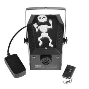 Photo 1 of 4.8 in. 400-Watt Coffin Skeleton Fog Machine