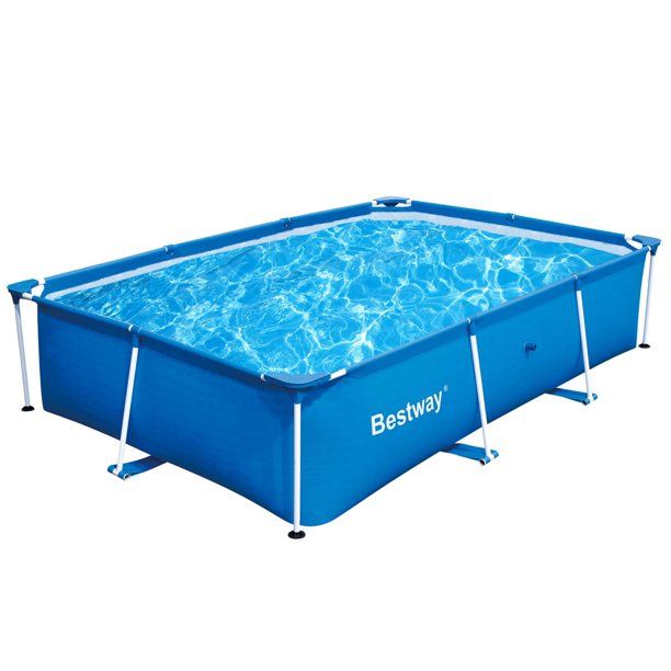 Photo 1 of Bestway 9.8' x 6.7' x 26" Deluxe Splash Kids Ground Swimming Pool (Pool Only)  118 x 79 x 26 inches
