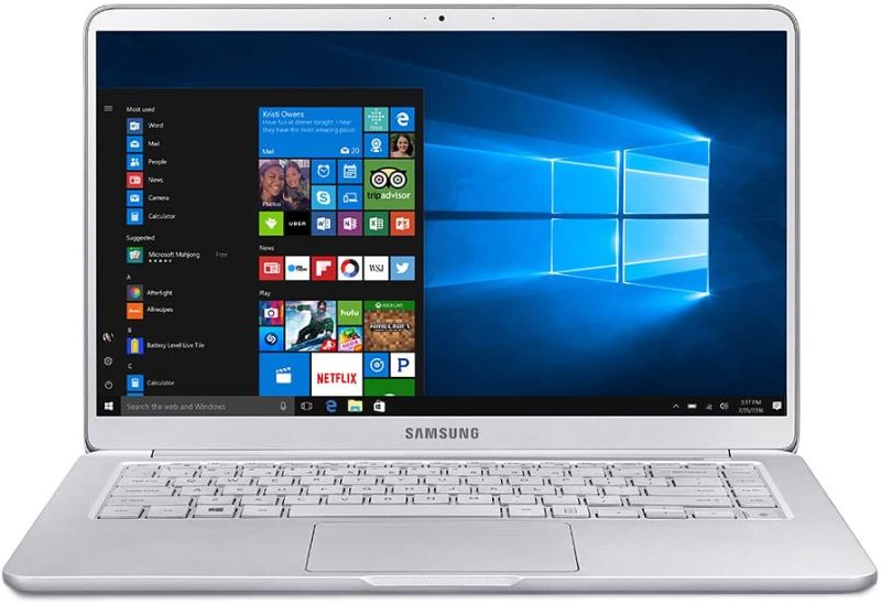 Photo 1 of SAMSUNG 15.0" 16GB Memory 256 GB SSD Laptop Notebook 9 Intel Core i7 8th Gen 8550U 1.80 GHz NVIDIA GeForce MX150 Windows 10 Home 64-Bit Model NP900X5T-X01US